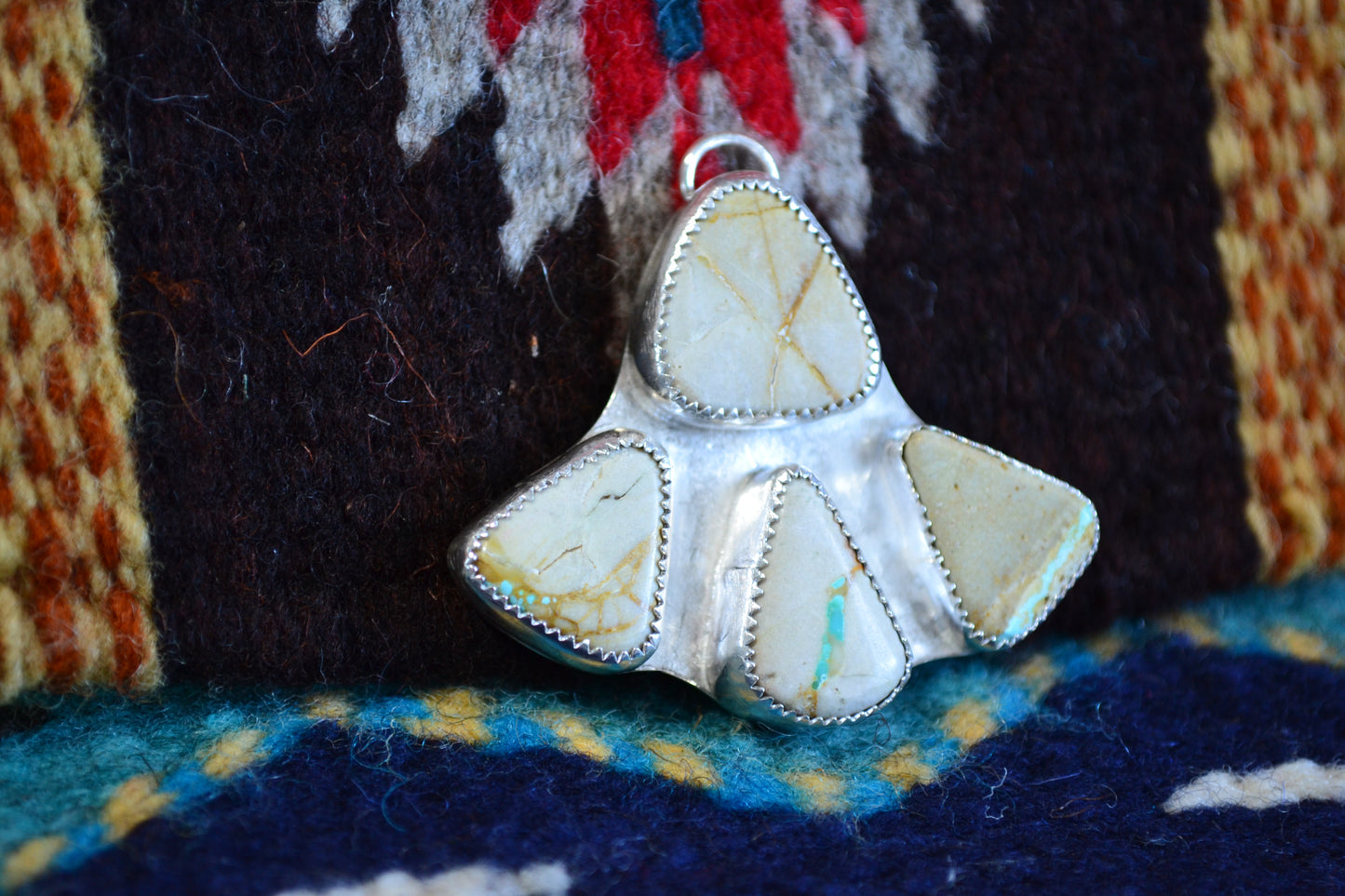 ROYSTON RIBBON TURQUOISE PENDANT *DISCOUNTED