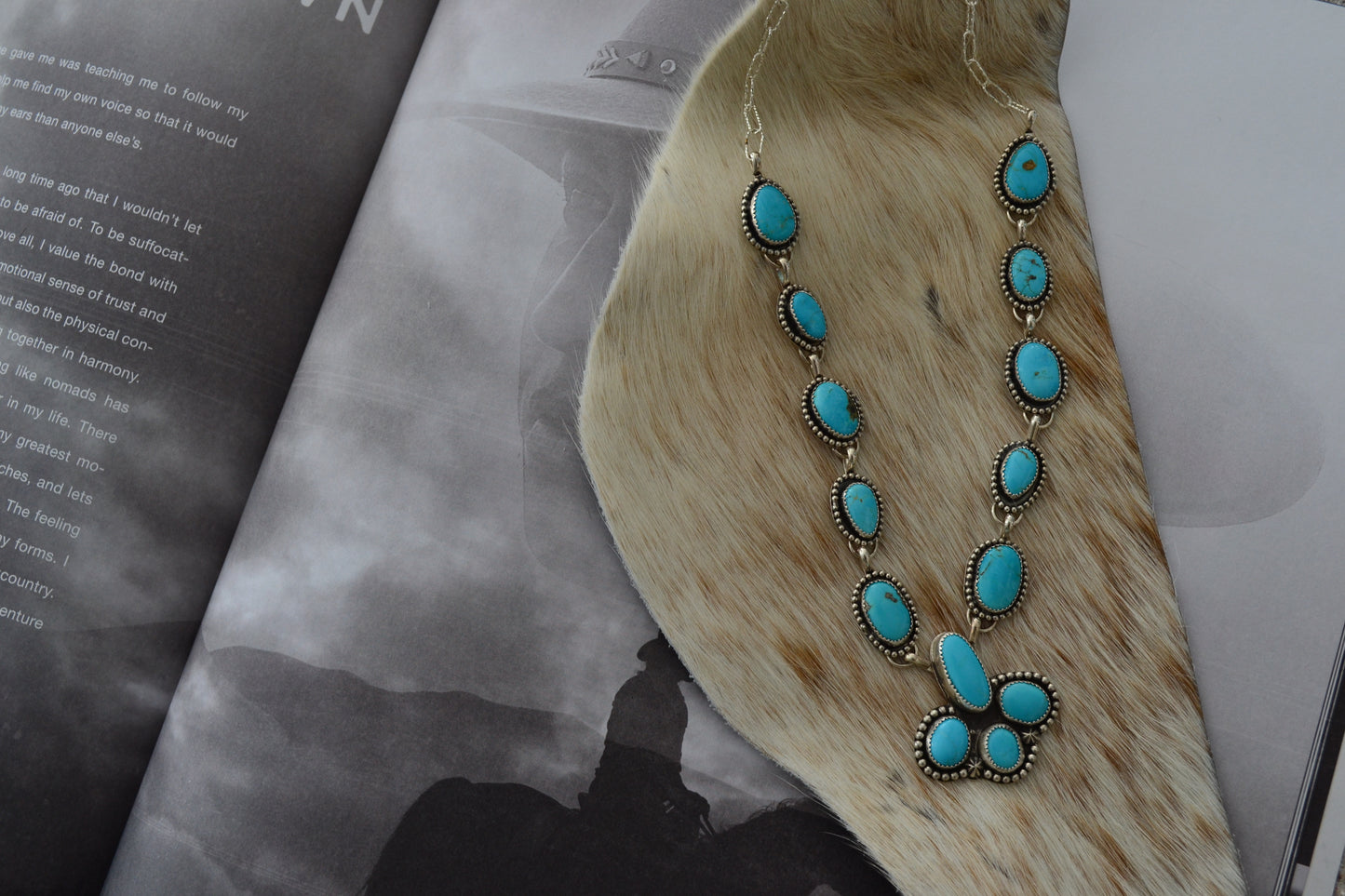 KINGMAN TURQUOISE LARIAT