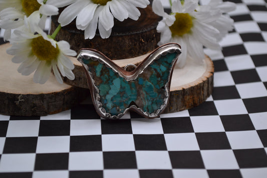 TURQUOISE BUTTERFLY PENDANT