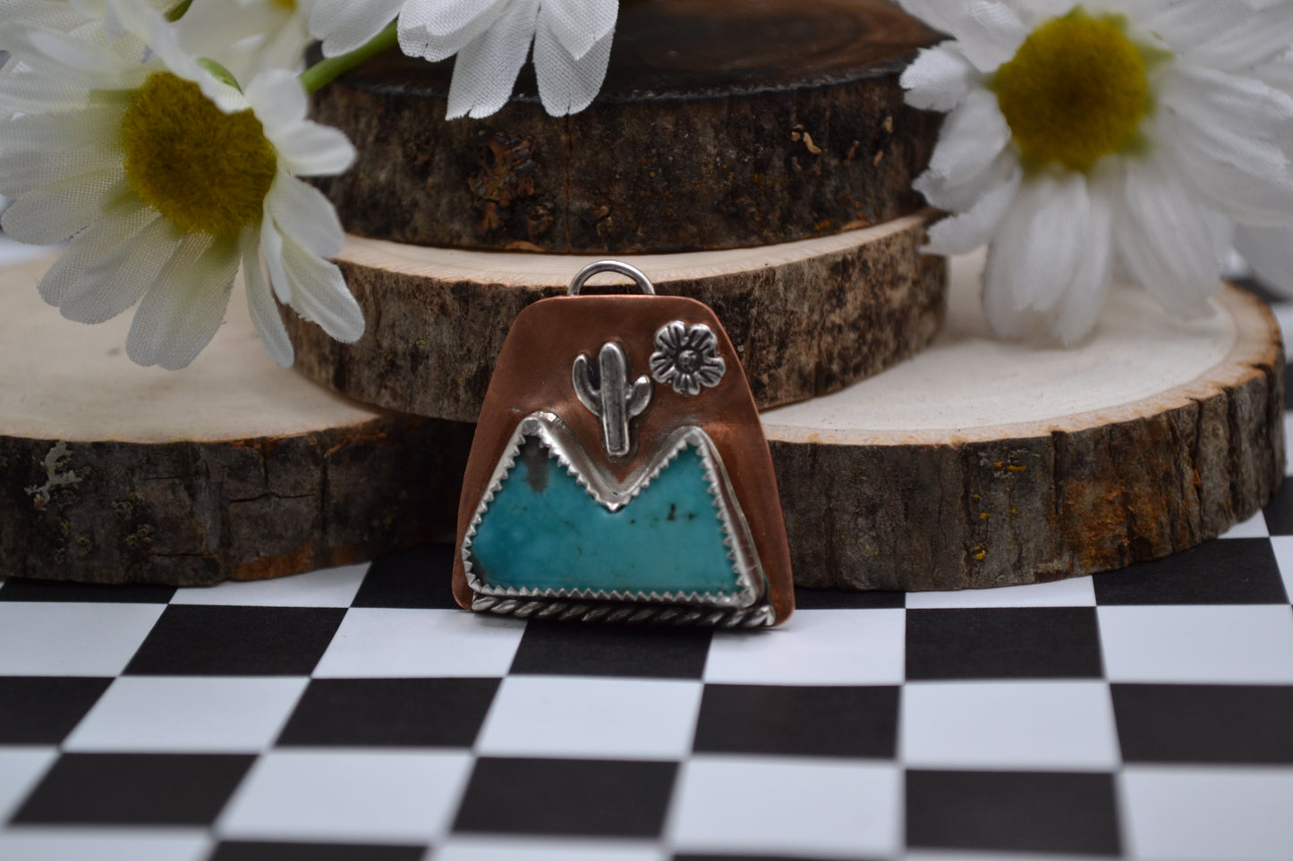 TURQUOISE COPPER MOUNTAINS PENDANT