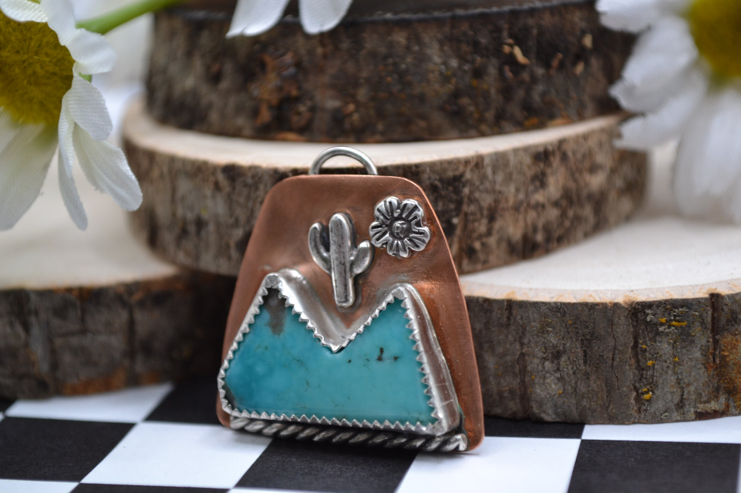 TURQUOISE COPPER MOUNTAINS PENDANT